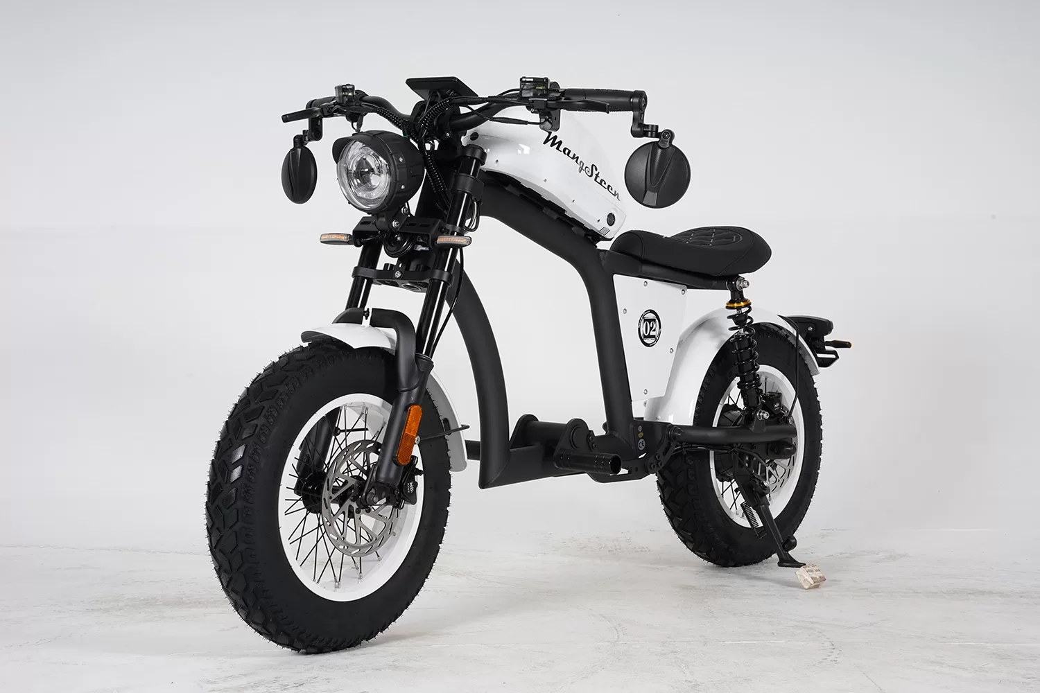 FT-02 MINI STRAIGHT｜WHITE - MANGOSTEEN｜電動バイクの